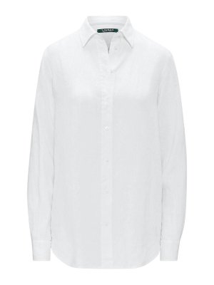 LAUREN RALPH LAUREN: Chemises - Chemise - Blanc
