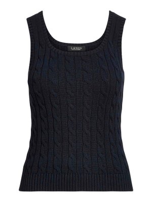LAUREN RALPH LAUREN: Tops und Tank Tops - Top - Dunkelblau