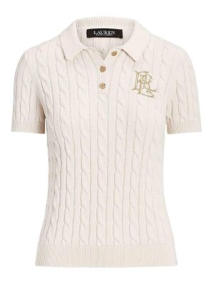LAUREN RALPH LAUREN: Polos - Polo - Crema