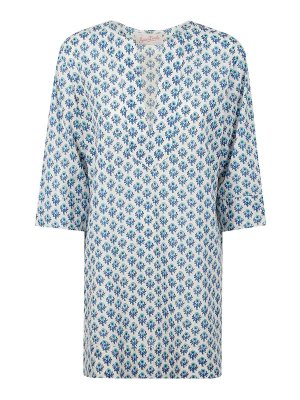 MC2 SAINT BARTH: Vestidos media pierna - Vestido Midi - Azul