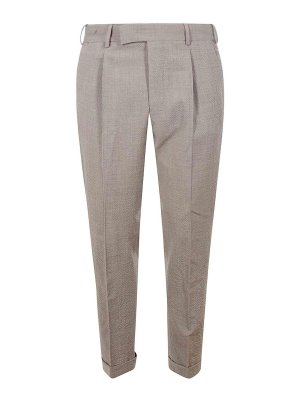 PT TORINO: Casual Hosen - Casual Hose - Beige