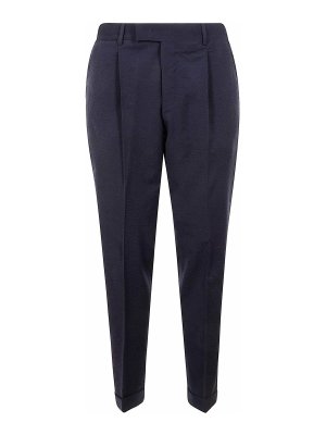 PT TORINO: Pantalones casual - Pantalón Casual - Azul Oscuro