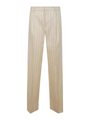 パンツ PINKO Women Straight Pants 104751A21FD22 White Pinko Pants - Cream - Women | 104751A21FD22 | thebs.com