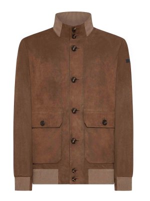 RRD Roberto Ricci Designs: Vestes casuals - Veste Casual - Taupe