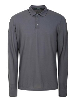 ZANONE: Poloshirts - Poloshirt - Grau