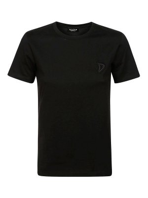 DONDUP: T-shirts - T-Shirt - Noir