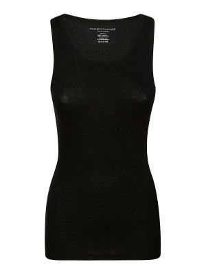 Majestic Filatures: Tops y camisetas sin mangas - Top - Negro