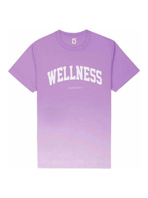 SPORTY & RICH: T-shirts - T-Shirt - Lila