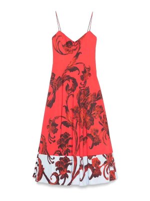 ALICE+OLIVIA: Maxi robe - Maxi Robe - Rouge