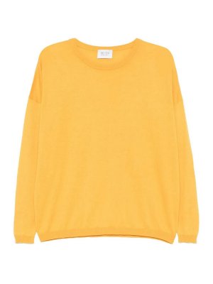 BE YOU: Pull col rond - Pull Col Rond - Jaune