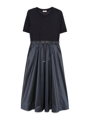 HERNO: ニーレングスドレス - 膝丈ドレス - ブルー