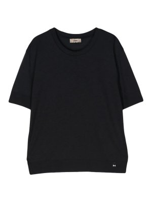 HERNO: Tシャツ - Tシャツ - ブルー