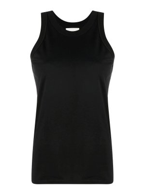 LOULOU STUDIO: Tops & Débardeurs - Top - Noir