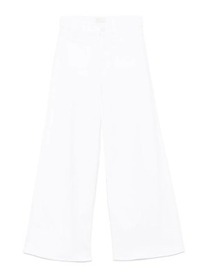 MOTHER: ストレートジーンズ - ストレートジーンズ - 白