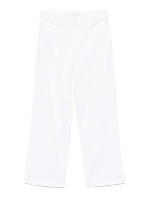 MOTHER: ストレートジーンズ - ストレートジーンズ - 白