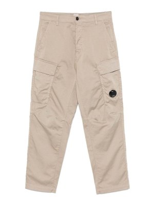 C.P. COMPANY: Pantalons casual - Pantalons Décontractés - Beige
