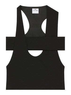 Courreges: トップス＆タンクトップ - トップ/タンクトップ - 黒