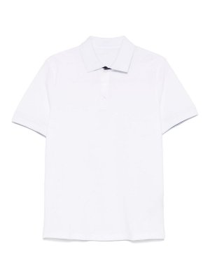 FAY: Poloshirts - Poloshirt - Weiß