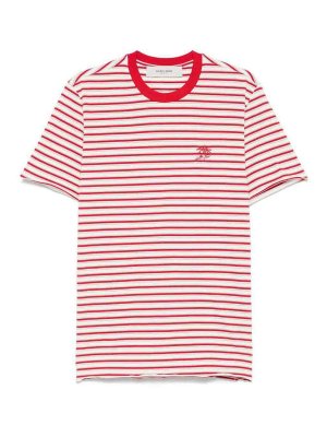 GOLDEN GOOSE: T-shirts - T-Shirt - Rouge
