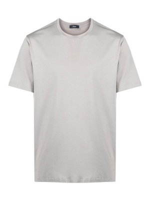 HERNO: Camisetas - Camiseta - Gris
