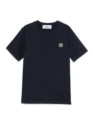 STONE ISLAND: T-shirts - T-Shirt - Blau
