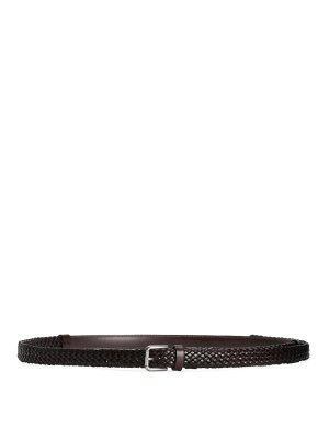 DOLCE & GABBANA: cinture - Cintura Con Design Intrecciato