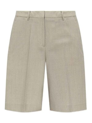 Brunello Cucinelli Sweatshirt Shorts - Beige | MD869VE589C7317