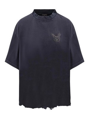 Tシャツ・カットソー BALENCIAGA SS25 Balenciaga Top Black (811915 TRVR11000) 764235TSV879374_F.jpg?v=2