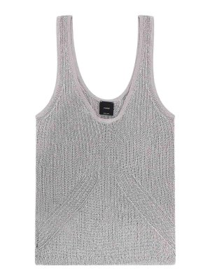 Pinko: Tシャツ - Tシャツ - グレー