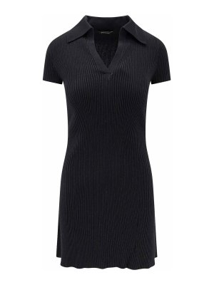 BALENCIAGA: knee length dresses - Black dresses