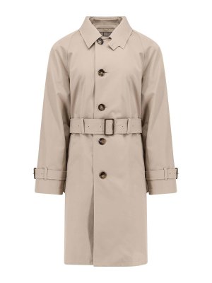 BURBERRY: knee length coats - Beige jackets