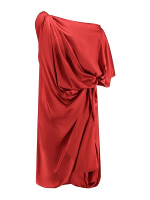 DRIES VAN NOTEN: Vestidos media pierna - Vestido Midi - Rojo