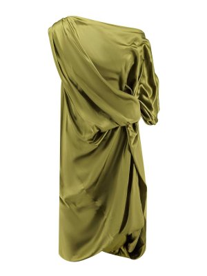 DRIES VAN NOTEN: knee length dresses - Green Dress
