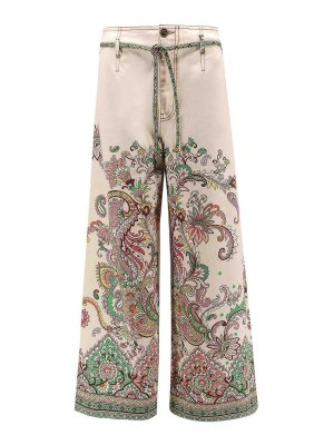 ETRO: pantaloni casual - Pantaloni multicolore