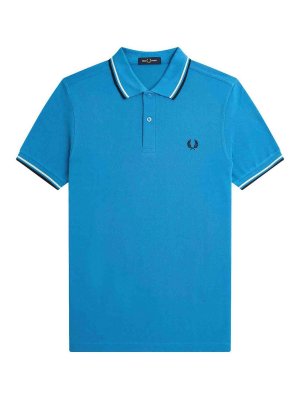 FRED PERRY: t-shirt - T-Shirt E Polo Blu