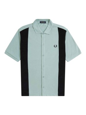 FRED PERRY: t-shirts - T-Shirt  and blue pole