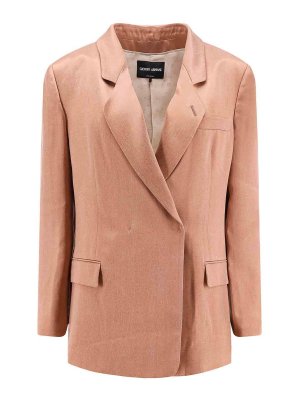 GIORGIO ARMANI: blazers - Pink Blazer