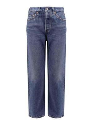 LEVI'S: Bootcut - Bootcut Jeans - Blau