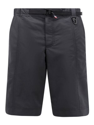 MONCLER: トラウザーショーツ - ショートパンツ - 黒