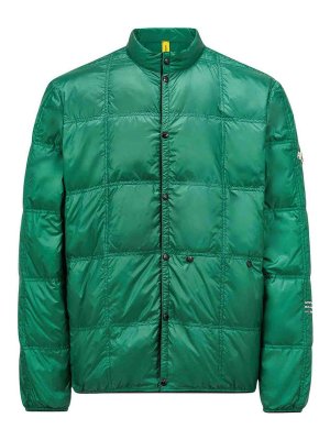 MONCLER: blazers - Green jackets