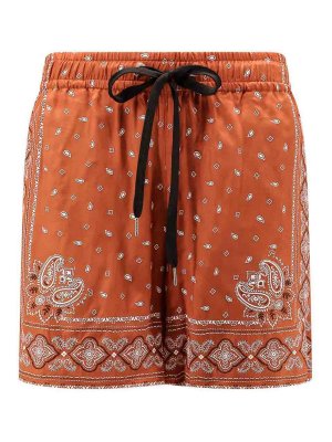 Pinko: pantaloni shorts - Pantaloncini Marrone