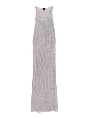 Pinko: Vestidos media pierna - Vestido Midi - Gris