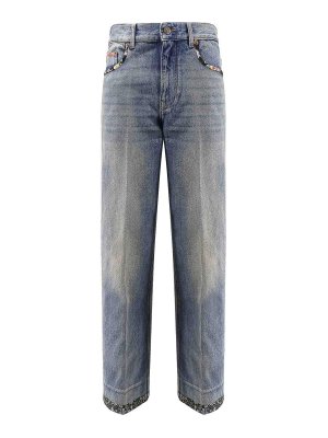 VALENTINO: bootcut jeans - Jeans Blu