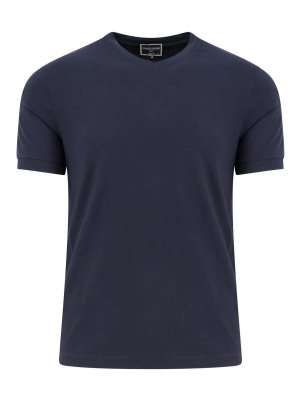 Tシャツ・カットソー BARENA SS25 'Visal' overshirt (OSU50600478 170) Overshirt Visal Tropical Wool Navy – Cueva