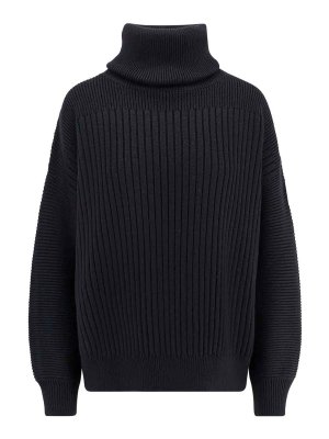 MONCLER: boat necks - Black Shirt