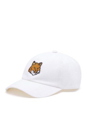 MAISON KITSUNÉ: cappelli - Maison Kitsune Cappelli Bianco