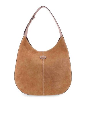 TOD'S: clutches - Tods brown bags