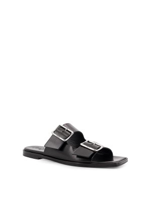 サンダル・ミュール AEYDE Women Sandals A11PUCATSS35KT223800007 BLACK Sandals – Aeyde