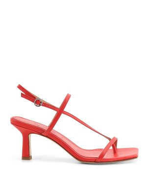 AEYDE: sandals - Red sandals