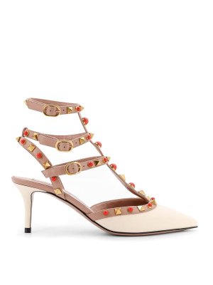 VALENTINO GARAVANI: sandals - Beige heel shoes